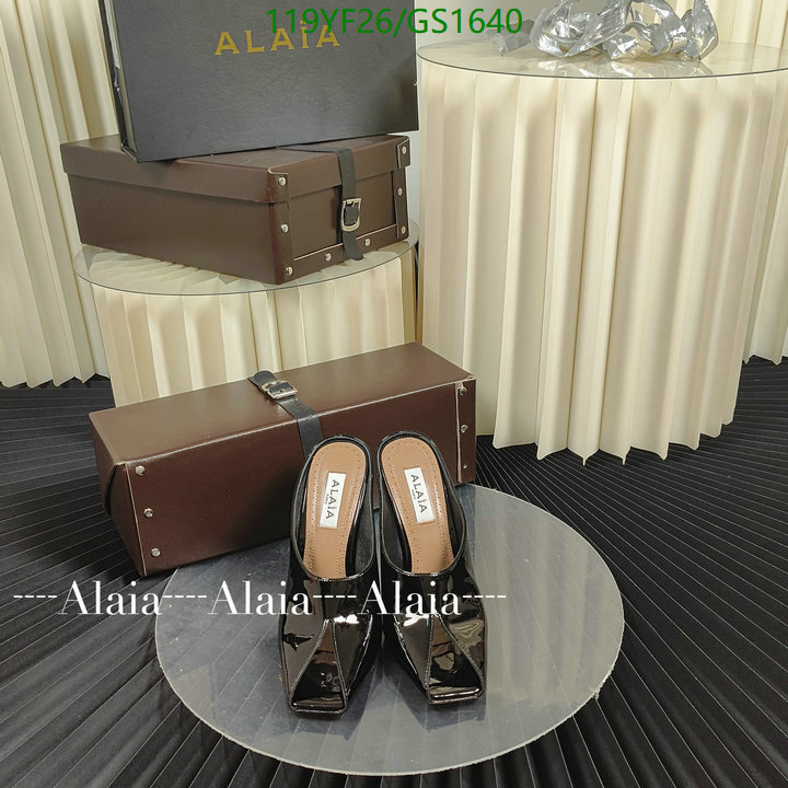 Women Shoes-ALAIA Code: GC1640 $: 119USD