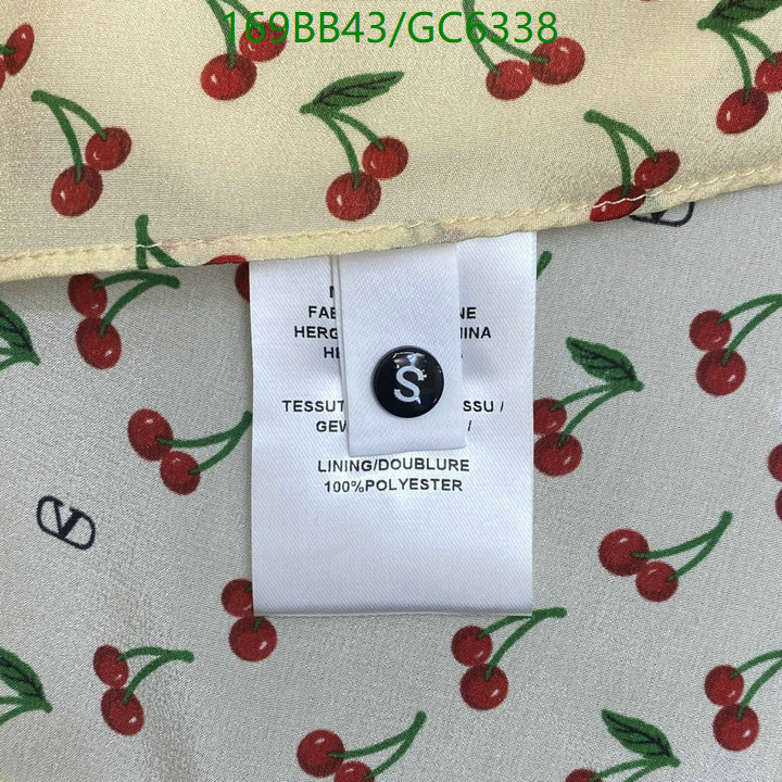 Clothing-Valentino Code: GC6338 $: 169USD
