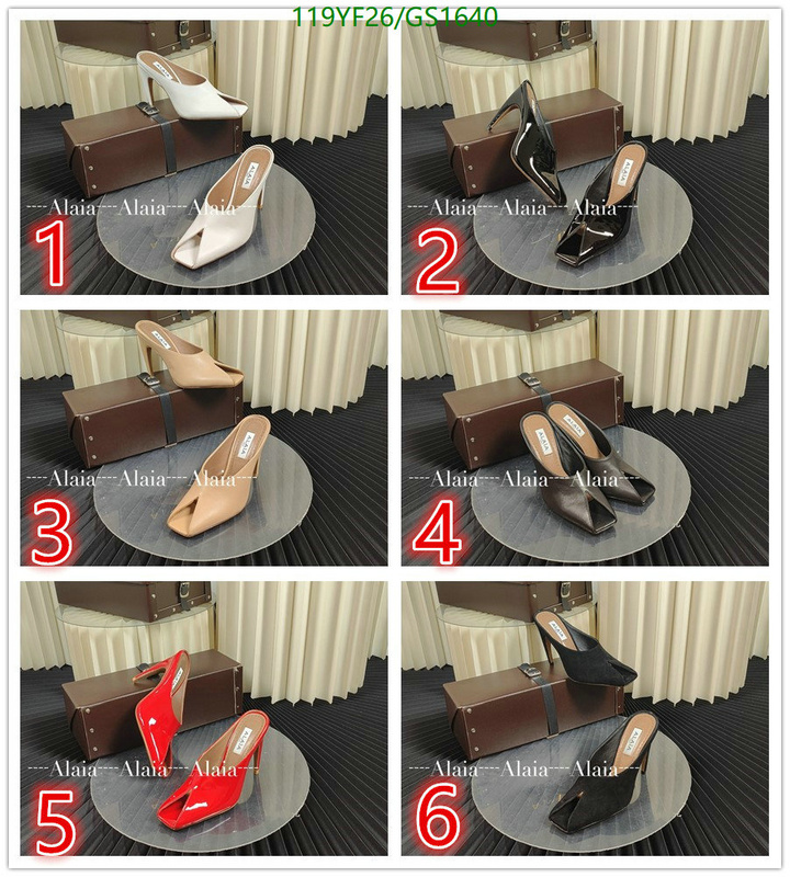Women Shoes-ALAIA Code: GC1640 $: 119USD