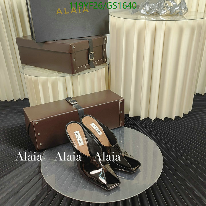 Women Shoes-ALAIA Code: GC1640 $: 119USD