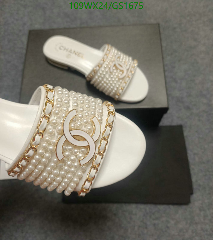 Women Shoes-Chanel Code: GS1675 $: 109USD