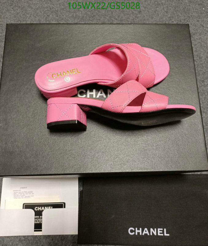 Women Shoes-Chanel Code: GS5028 $: 105USD