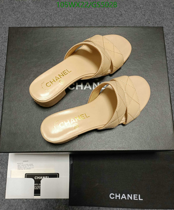 Women Shoes-Chanel Code: GS5028 $: 105USD