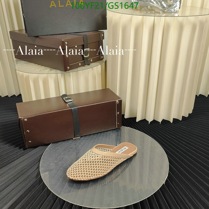 Women Shoes-ALAIA Code: GC1647 $: 100USD