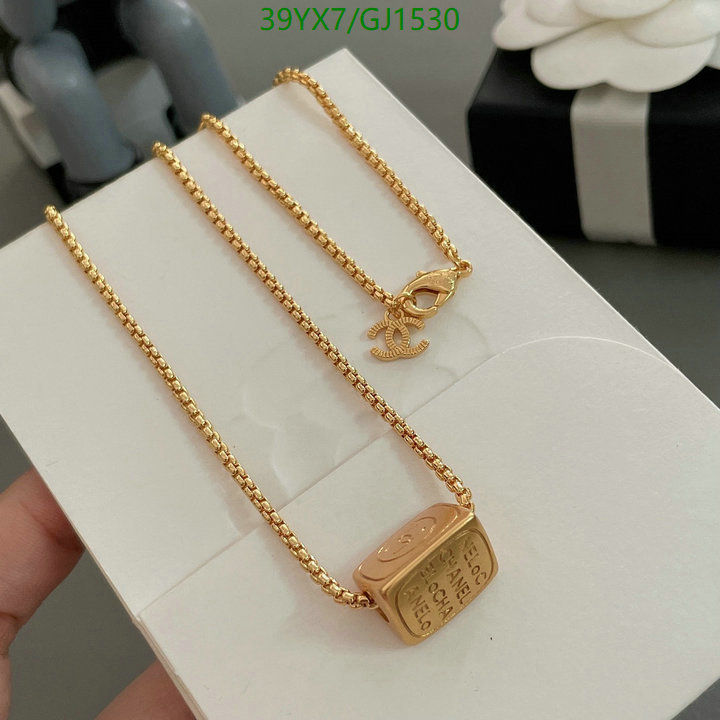 Jewelry-Chanel Code: GJ1530 $: 39USD