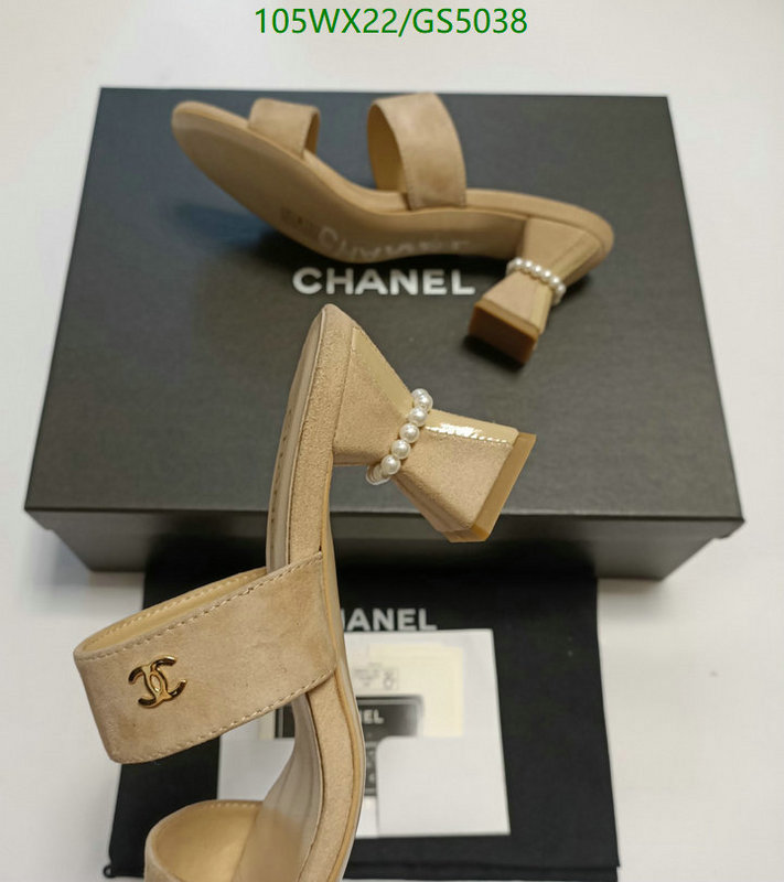Women Shoes-Chanel Code: GS5038 $: 105USD