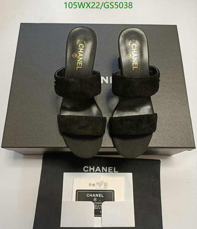 Women Shoes-Chanel Code: GS5038 $: 105USD