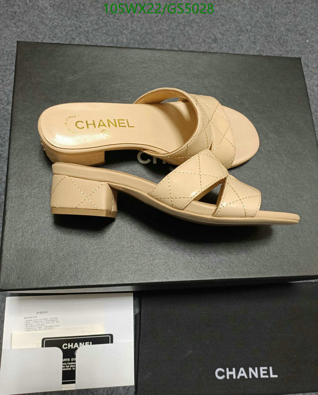 Women Shoes-Chanel Code: GS5028 $: 105USD