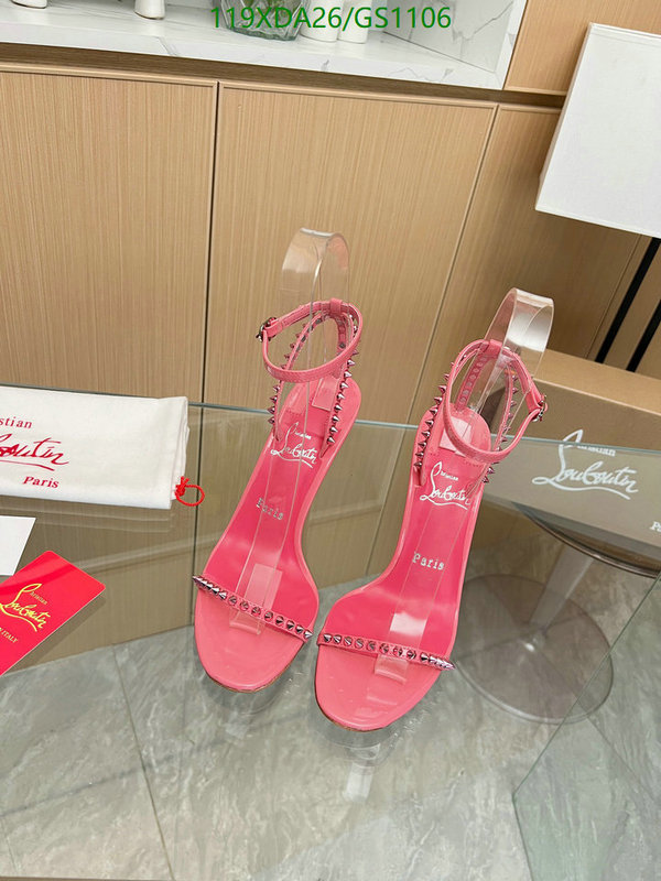 Women Shoes-Christian Louboutin Code: GS1106 $: 119USD