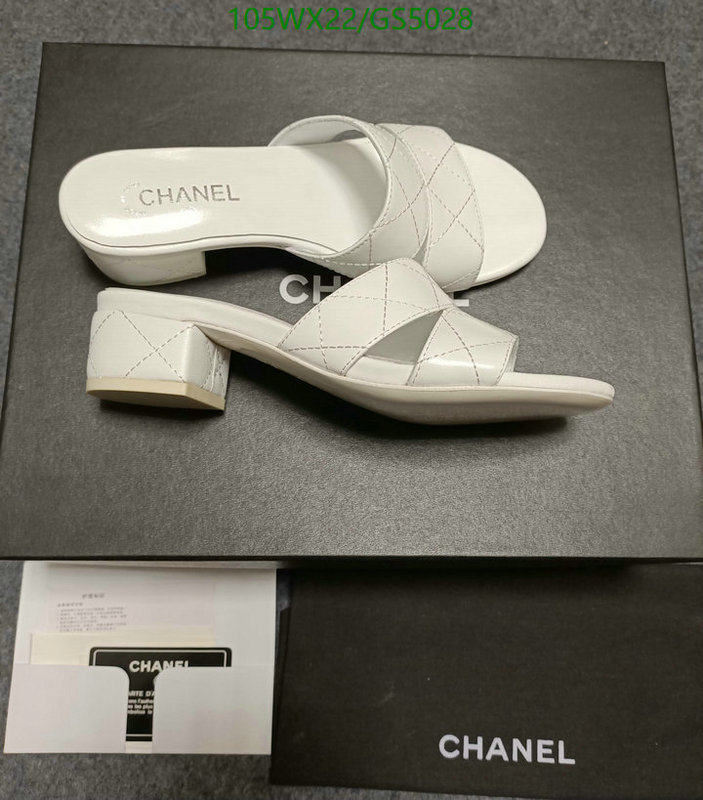 Women Shoes-Chanel Code: GS5028 $: 105USD