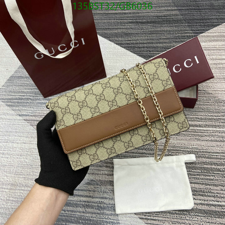 Gucci Bag-(Mirror)-Crossbody- Code: GB6036 $: 135USD