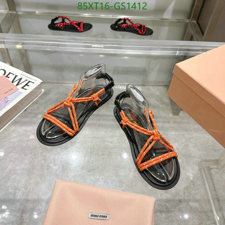 Women Shoes-Miu Miu Code: GS1412 $: 85USD