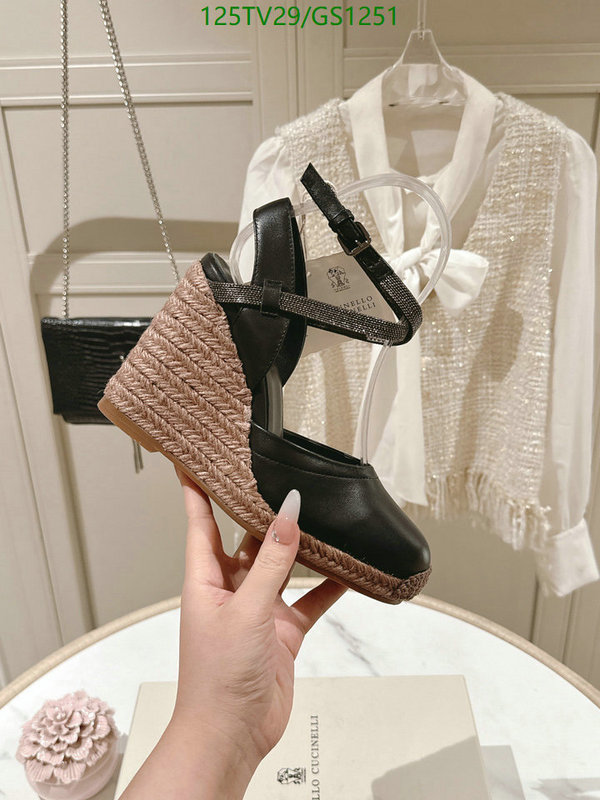 Women Shoes-Brunello Cucinelli Code: GS1251 $: 125USD