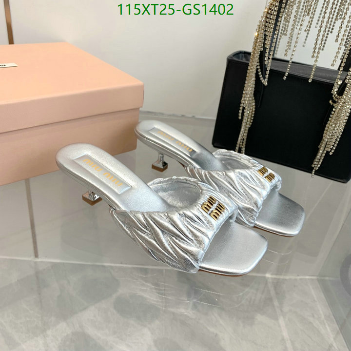 Women Shoes-Miu Miu Code: GS1402 $: 115USD