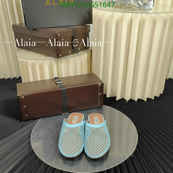 Women Shoes-ALAIA Code: GC1647 $: 100USD