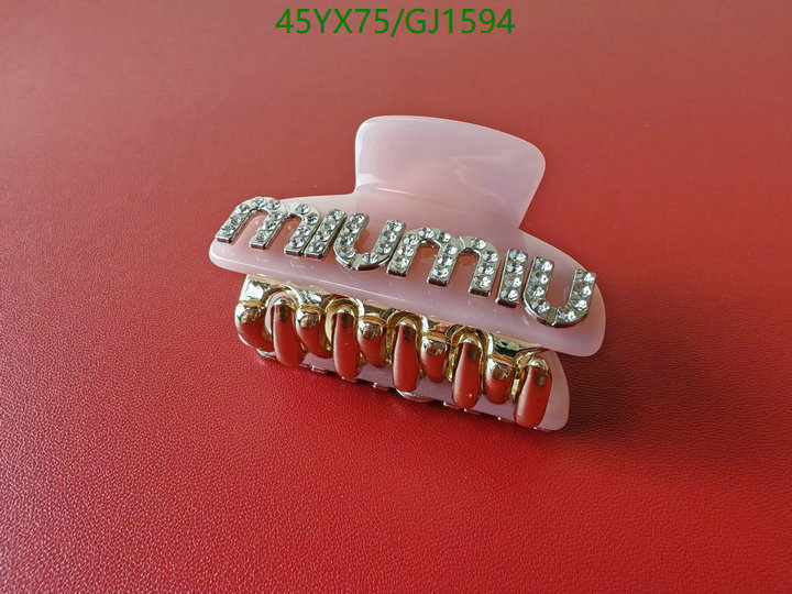 Jewelry-MiuMiu Code: GJ1594 $:45USD