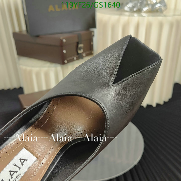 Women Shoes-ALAIA Code: GC1640 $: 119USD