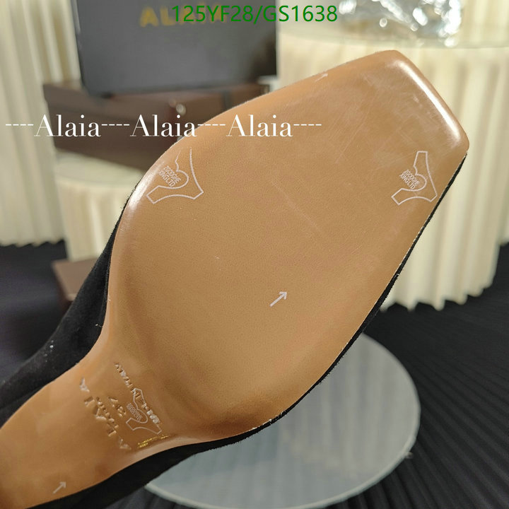 Women Shoes-ALAIA Code: GS1638 $: 125USD