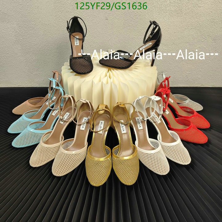 Women Shoes-ALAIA Code: GC1636 $: 125USD