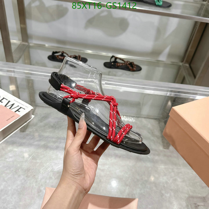 Women Shoes-Miu Miu Code: GS1412 $: 85USD