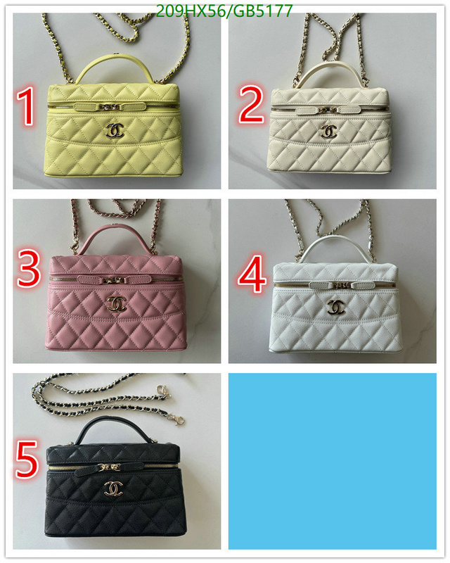 Chanel Bag-(Mirror)-Crossbody- Code: GB5177 $: 209USD