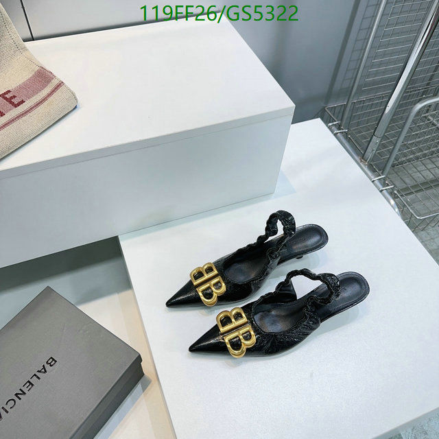 Women Shoes-Balenciaga Code: GS5322 $: 119USD