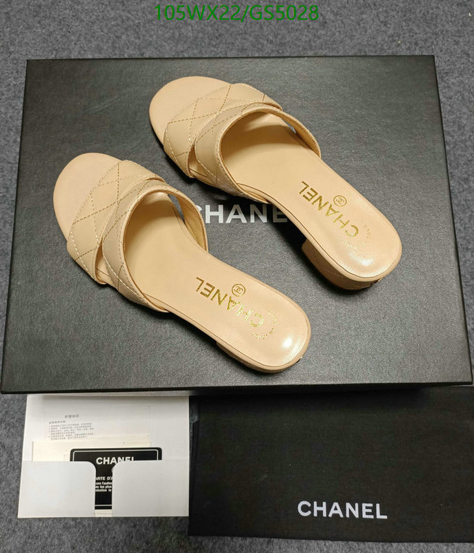Women Shoes-Chanel Code: GS5028 $: 105USD