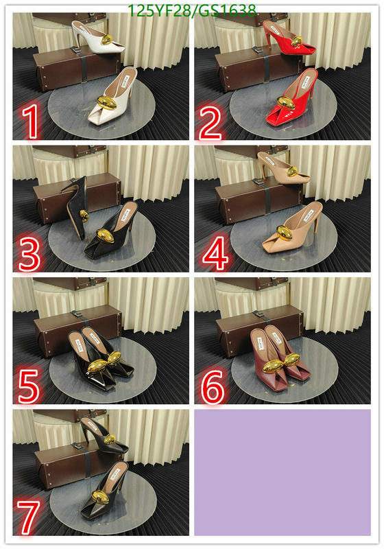 Women Shoes-ALAIA Code: GS1638 $: 125USD
