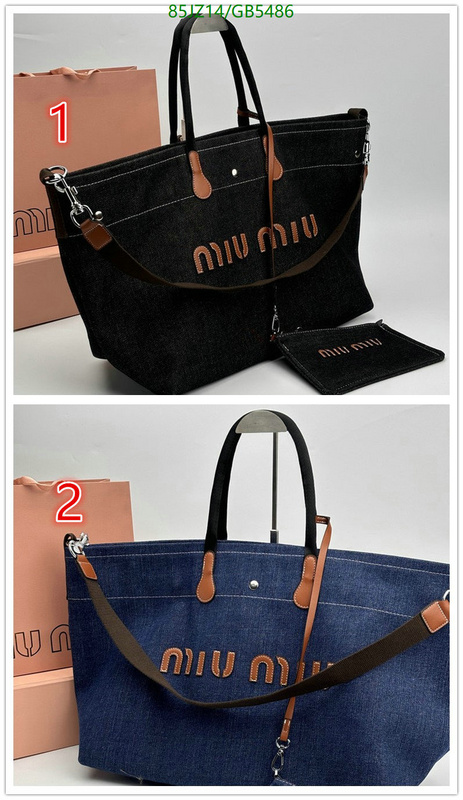 Miu Miu Bag-(4A)-Handbag- Code: GB5486 $: 85USD