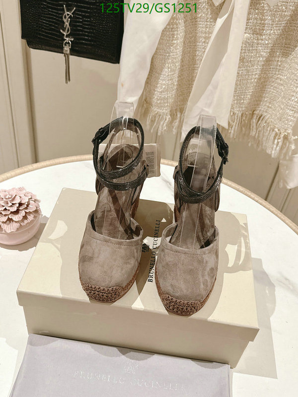 Women Shoes-Brunello Cucinelli Code: GS1251 $: 125USD