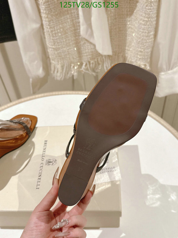 Women Shoes-Brunello Cucinelli Code: GS1255 $: 125USD