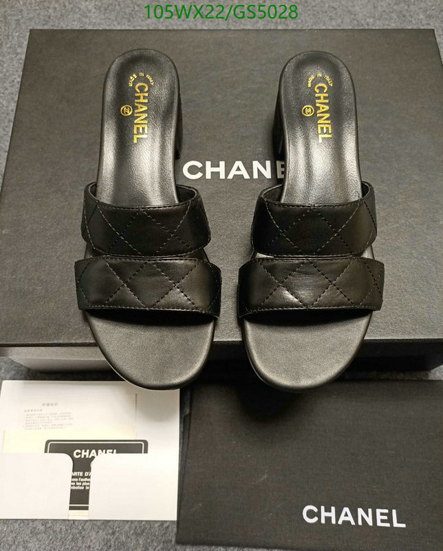Women Shoes-Chanel Code: GS5028 $: 105USD