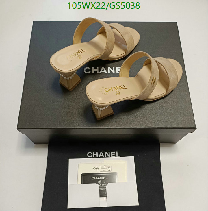 Women Shoes-Chanel Code: GS5038 $: 105USD