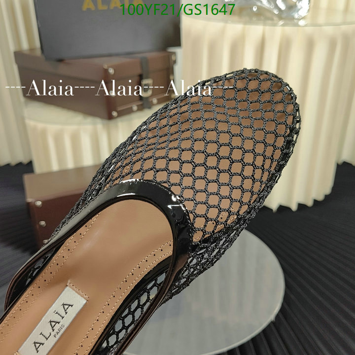 Women Shoes-ALAIA Code: GC1647 $: 100USD