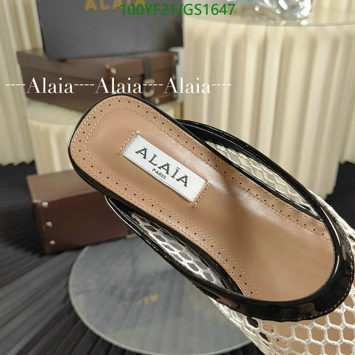 Women Shoes-ALAIA Code: GC1647 $: 100USD