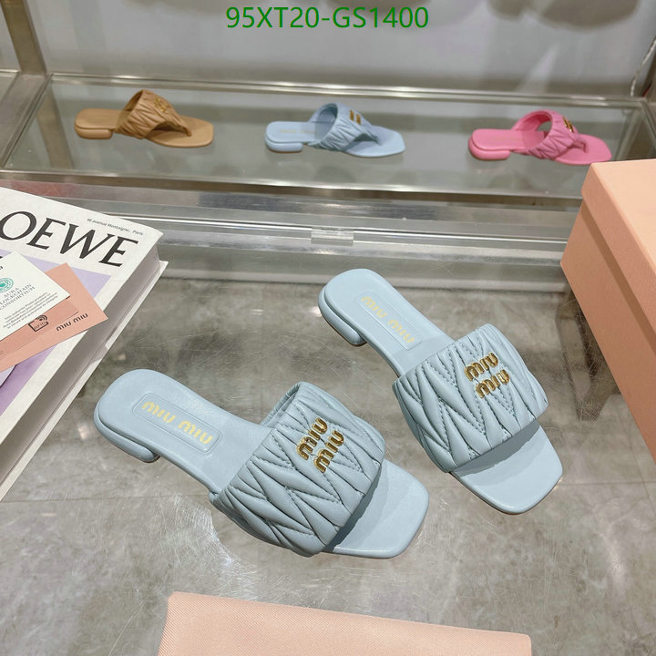 Women Shoes-Miu Miu Code: GS1400 $: 95USD