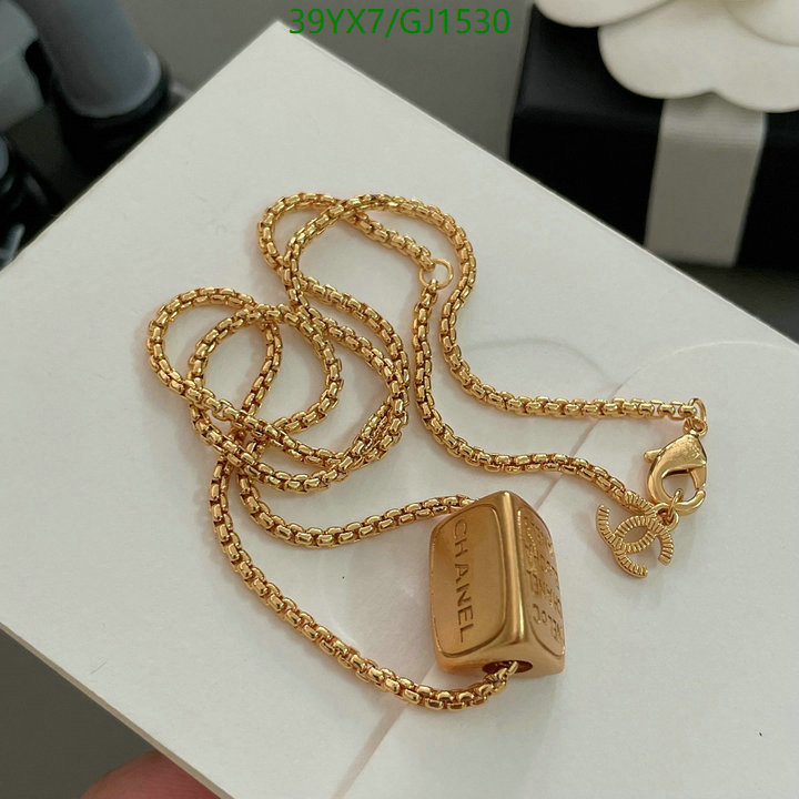 Jewelry-Chanel Code: GJ1530 $: 39USD