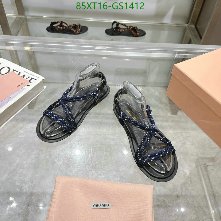 Women Shoes-Miu Miu Code: GS1412 $: 85USD