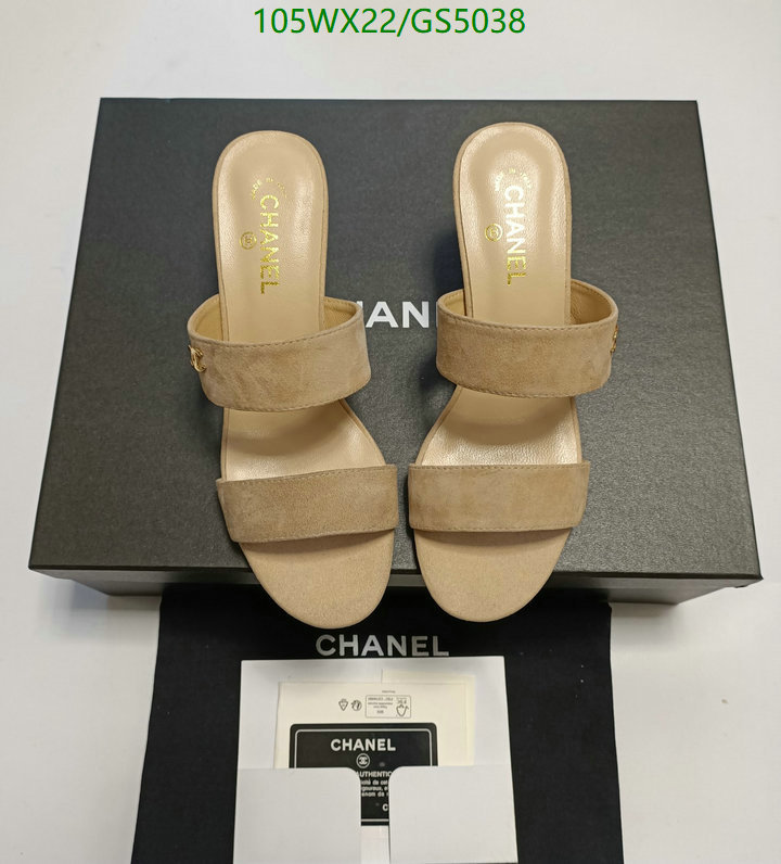 Women Shoes-Chanel Code: GS5038 $: 105USD