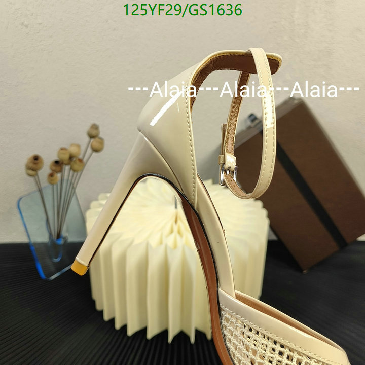 Women Shoes-ALAIA Code: GC1636 $: 125USD