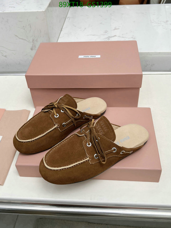 Women Shoes-Miu Miu Code: GS1399 $: 89USD