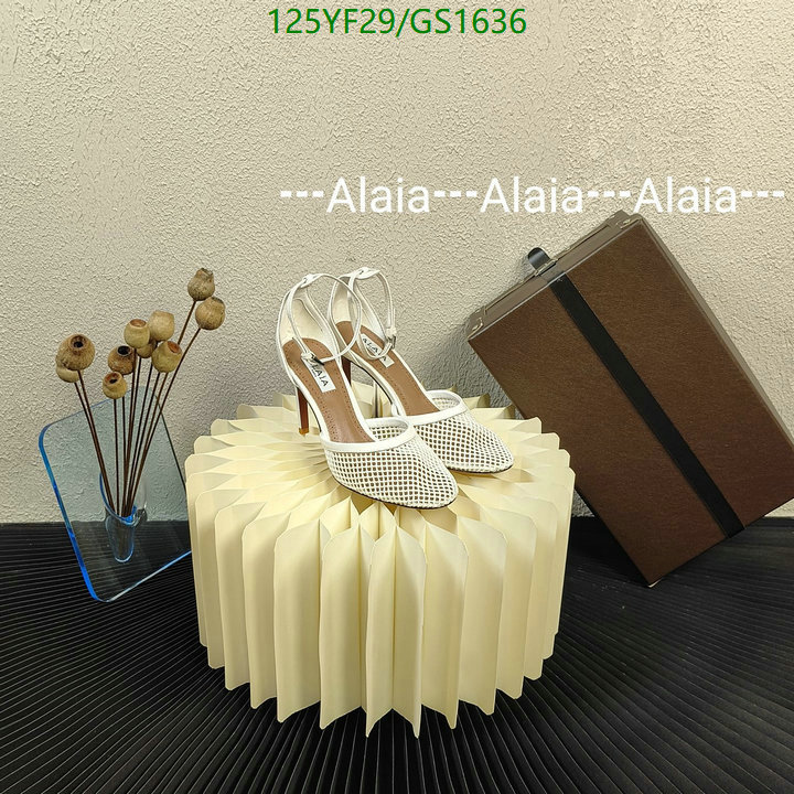 Women Shoes-ALAIA Code: GC1636 $: 125USD