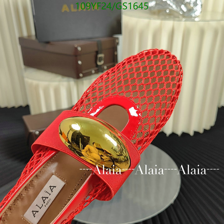 Women Shoes-ALAIA Code: GC1645 $: 109USD