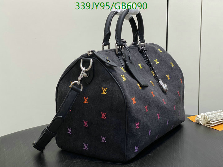 LV Bag-(Mirror)-Keepall BandouliRe 45-50- Code: GB6090 $: 339USD