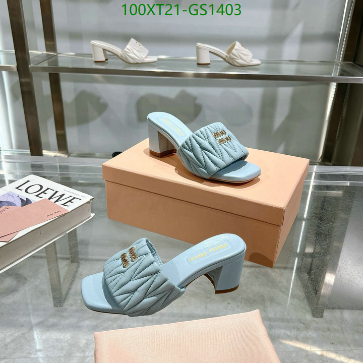 Women Shoes-Miu Miu Code: GS1403 $: 100USD