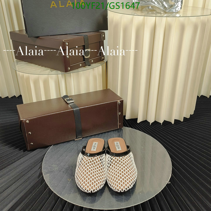 Women Shoes-ALAIA Code: GC1647 $: 100USD