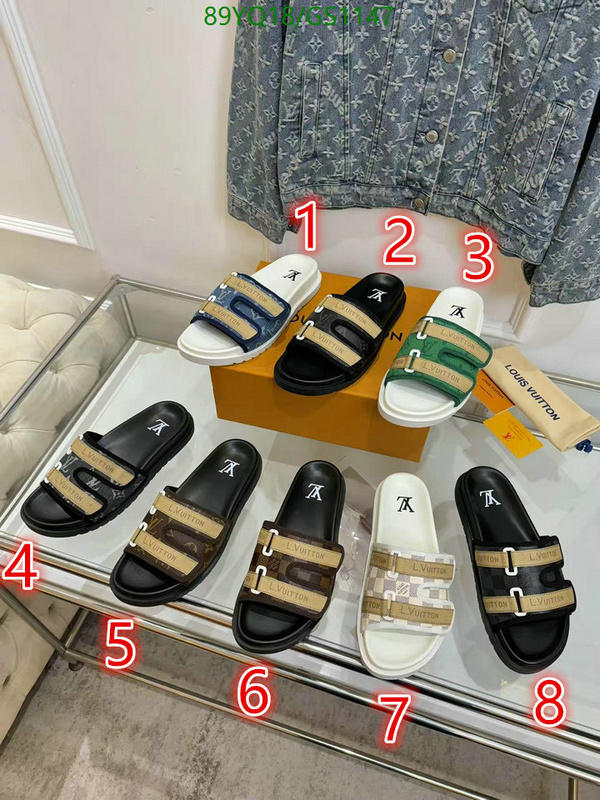 Men shoes-LV Code: GS1147 $: 89USD