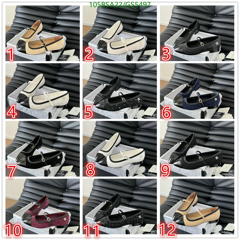 Women Shoes-Chanel Code: GS5497 $: 105USD