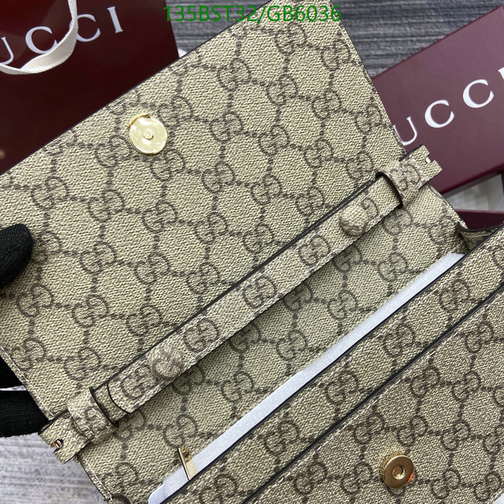 Gucci Bag-(Mirror)-Crossbody- Code: GB6036 $: 135USD