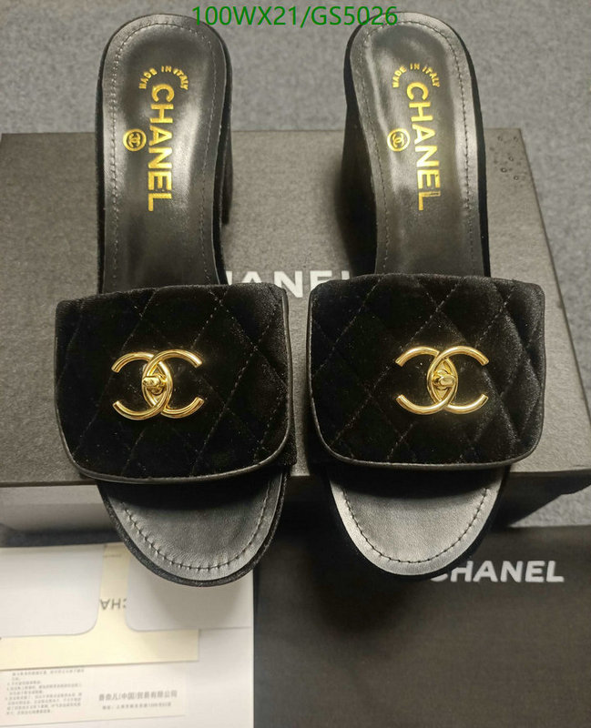 Women Shoes-Chanel Code: GS5026 $: 100USD